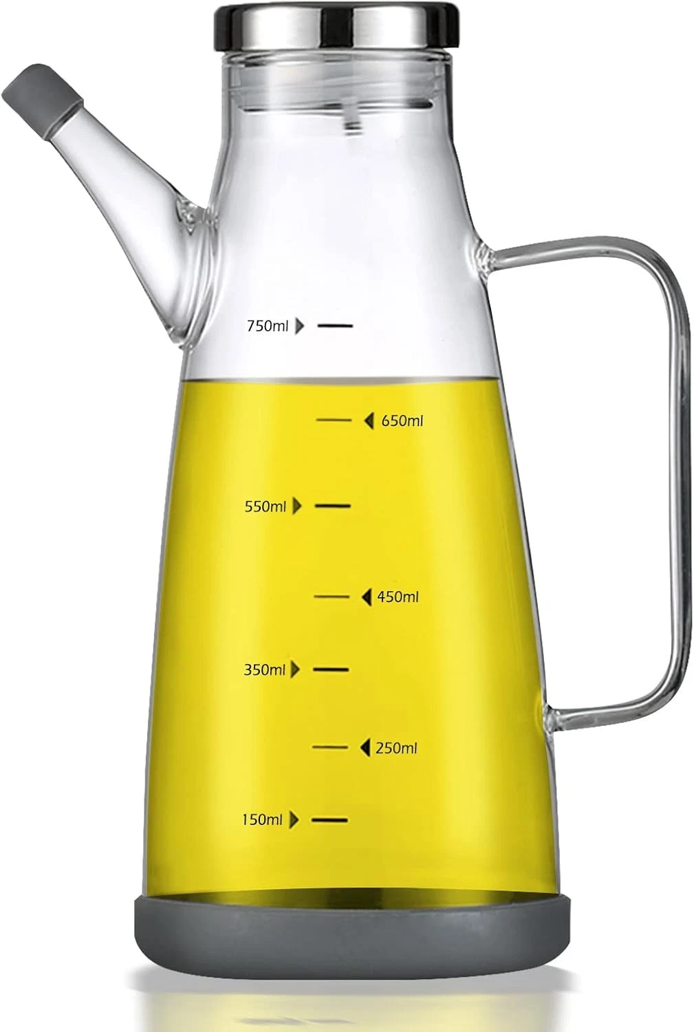 Oil Dispenser Kitchen,25OZ Oil Bottles Cooking Oil Dispenser W/ Drip Free Spout