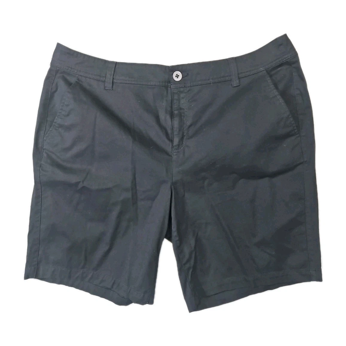 Jean Short Lane Bryant Femme – Taille 22, Mi-Hauteur, Stretch, Bleu, NEUF