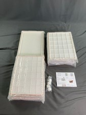 Modular Plastic Storage Bins on Wheels - Stackable, Mobile Containers for Hom