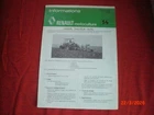 RENAULT MOTOCULTURE 54 INFORMATION BROCHURE 12/1974