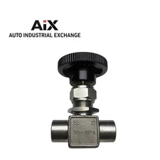 Whitey SS-1VF4 Stainless 1/4” Needle Valve 6000 PSI Swagelok Tube Fitting AIX
