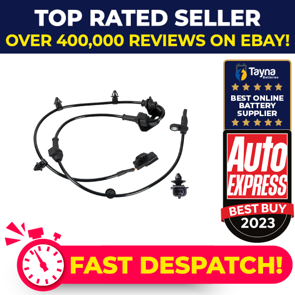 ABS Sensor fits SUZUKI SWIFT Mk3 1.6 Front Left 2012 on M16A Wheel Speed Febi
