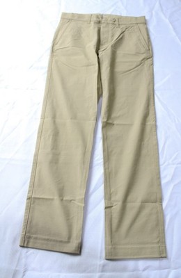 Crewcuts Boys Slim-Fit Active Elastic Waist Tech Pants JT8 Beige Size 10 NWT