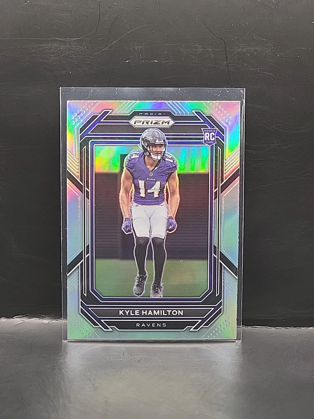 2022 Panini Prizm - Rookies Silver Prizm #342 Kyle Hamilton (RC)