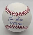 Tim Raines Signed Inscribed  87 ASG MVP Baseball AUTO JSA COA Montreal Expos HOF