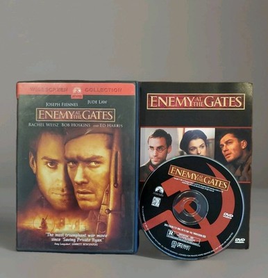Enemy at the Gates (DVD 2001 Widescreen) Jude Law Joseph Fiennes Rachel Weisz VG