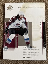 2004-05 SP Authentic - Peter Forsberg #23