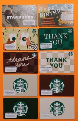 STARBUCKS CARDS 2025 
