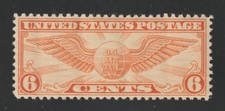 Scott # C19, Unused, H, VF, 6&cent; Winged Globe, 1934