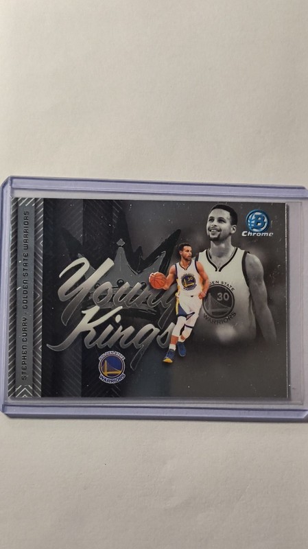 2025 Bowman Stephen Curry YK-4 Young Kings SP Golden State Warriors