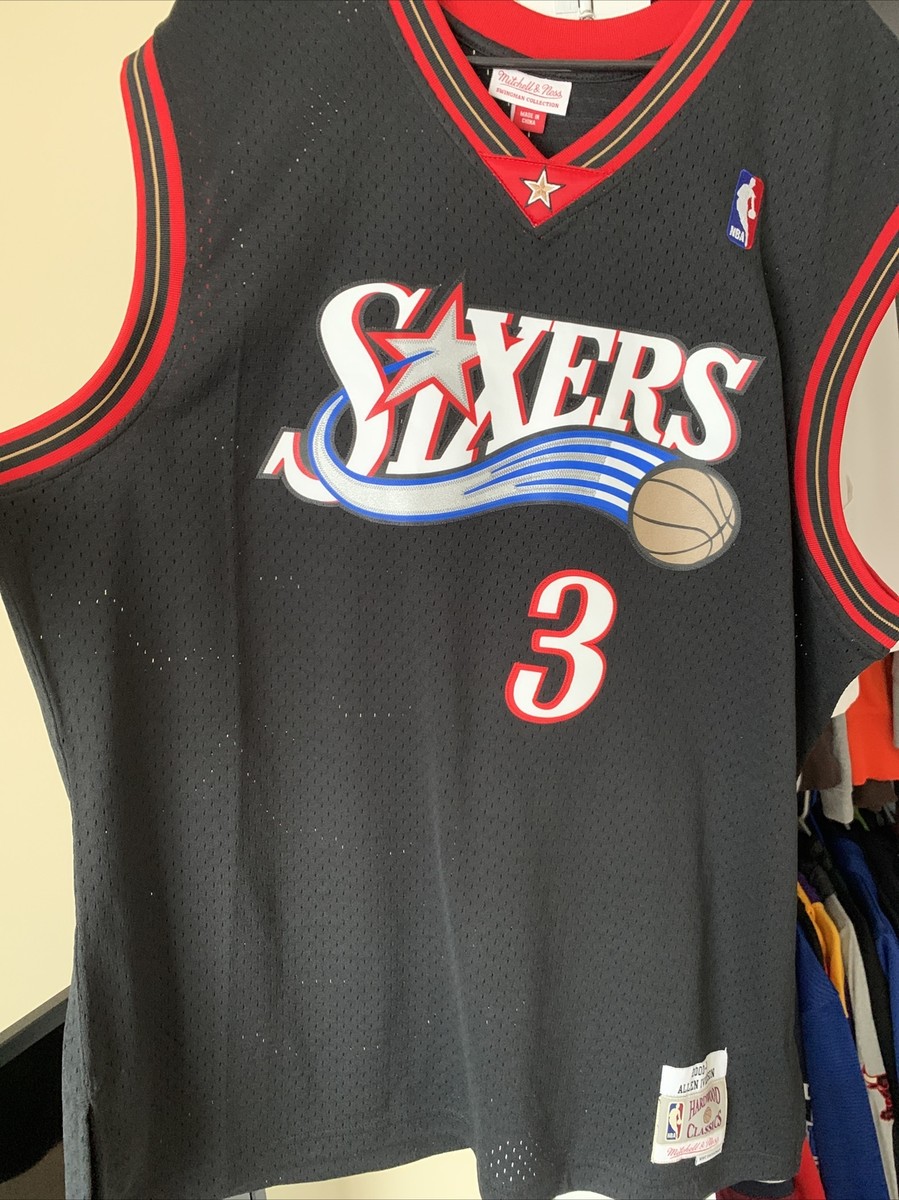 【正規品】ALLEN IVERSON 2000-01 ユニフォームジャージ Philadelphia 76ers Allen Iverson 2000-01 Road Swingman