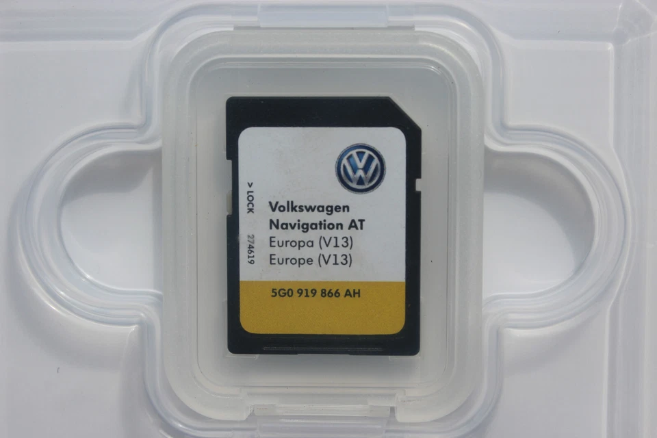 SD KARTE NAVIGATION AT EUROPA V13 2019 VW DISCOVER MEDIA 1 PASSAT TIGUAN TOURAN - Bild 4 von 4