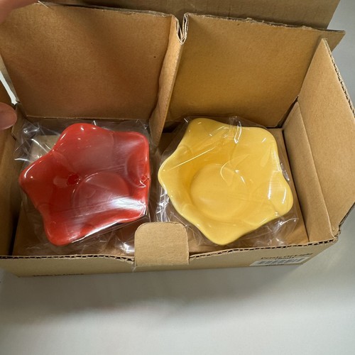 Southern Living At Home Petals Of Light (red/yellow) #40479 New in Opened Box - Picture 2 of 6
