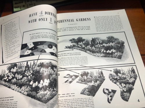 Vintage House Beautiful February 1943 - Picture 5 of 7