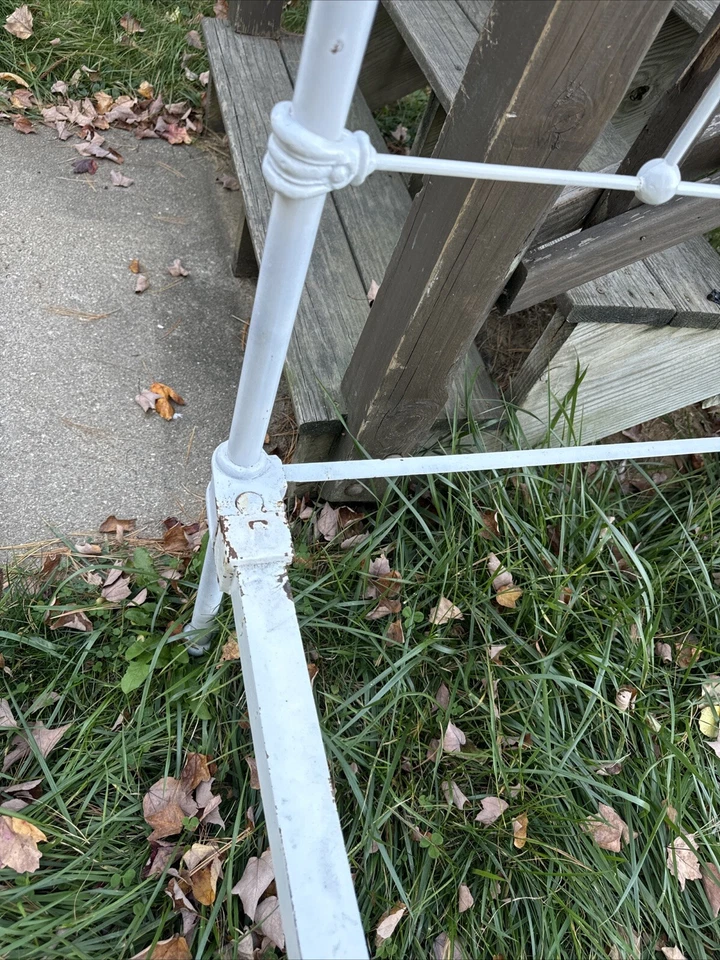 Antique French Country 1900’s IRON Full Bed in Great Condition With ALL Parts! - Image 2 of 4