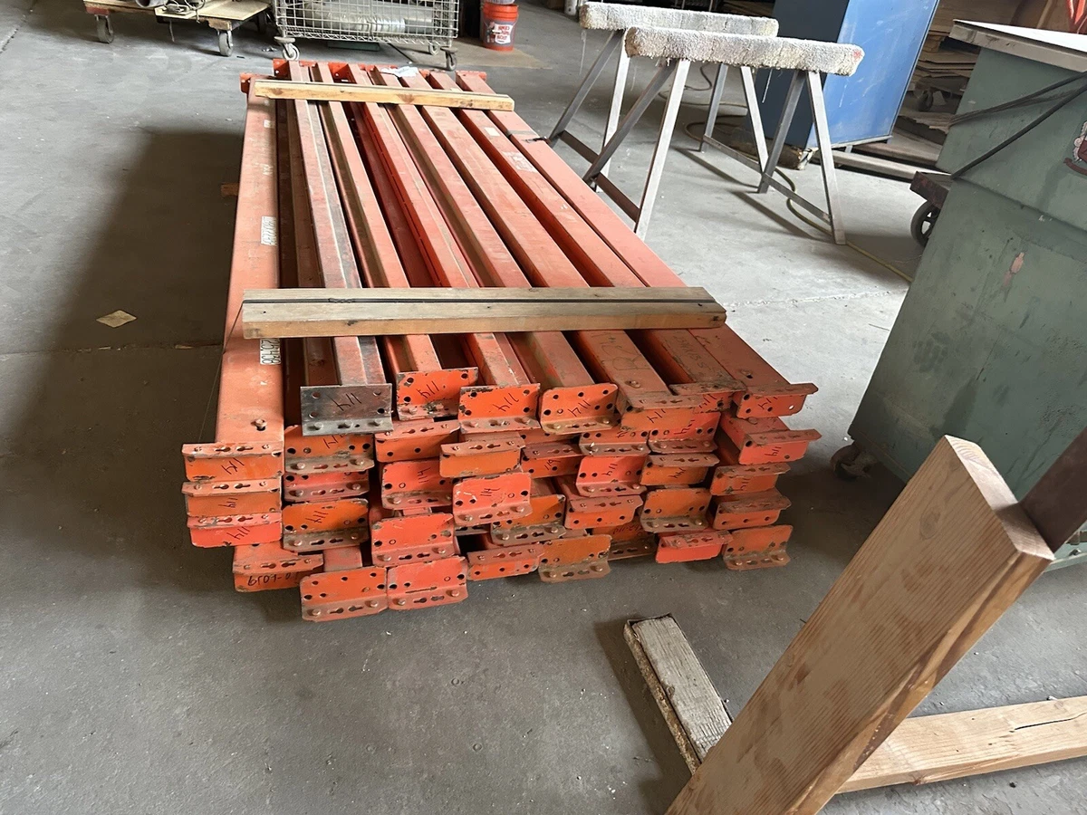 pallet rack racking shelving racks warehouse teardrop beams 114 X