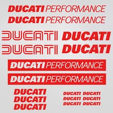 Ducati Performance decal kit 15x pieces sticker set tuning Panigale 848 1098