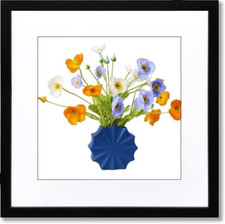 16x16 Frame Black, Display Picture 12x12 with mat or 16x16 without mat, Photo Po