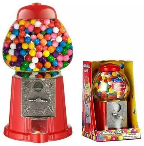 Gumball Machine – Bubble Gum Sweet Dispenser Mini Retro Candy Vending  Vintage