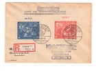 Germany  Lepzig  fair  stamps   first  day  cover