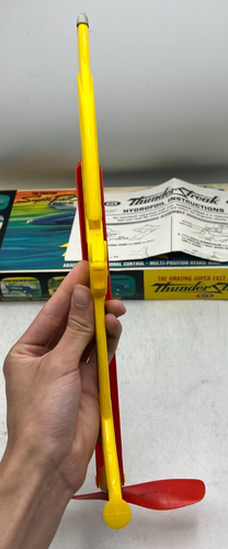 1968 Ideal Super Fast Water / Land Hydrofoil Thunderstreak w/ Box *Incomplete* - Picture 19 of 24