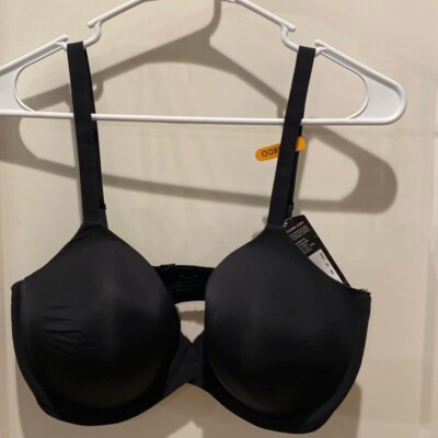 Maidenform Ladies T-Shirt Bra.  Smartzone Cups.  Style DM7543.  38DD.  Black