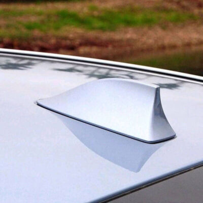 #ad for Sonata Hyundai 2015 20 Fin Shark Antenna Cover Titanium Silver High Quality $13.99