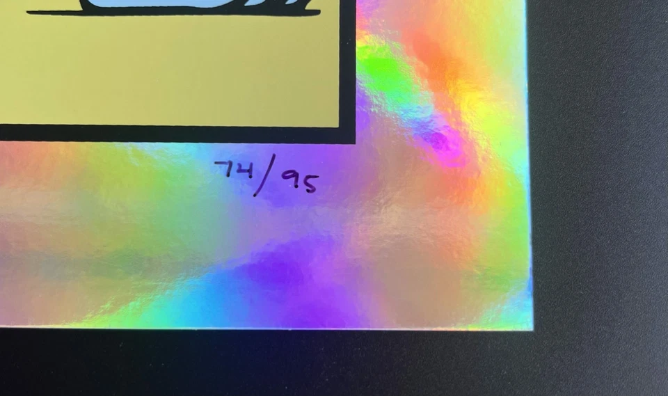 Mastodon Concert Poster Austin 2021 Frank Kozik Foil Variant - Image 2 of 3