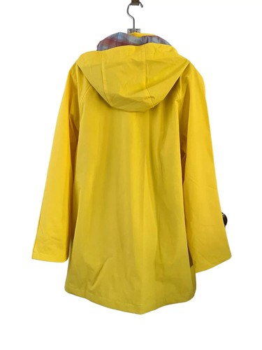Pendleton Ladies' Jacket Rain Coat Hooded Slicker 1576735(BUTTERCUP,Small)NWT - Picture 2 of 4