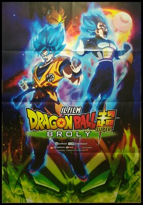 DRAGON BALL SUPER BROLY Original Movie Poster 39x55