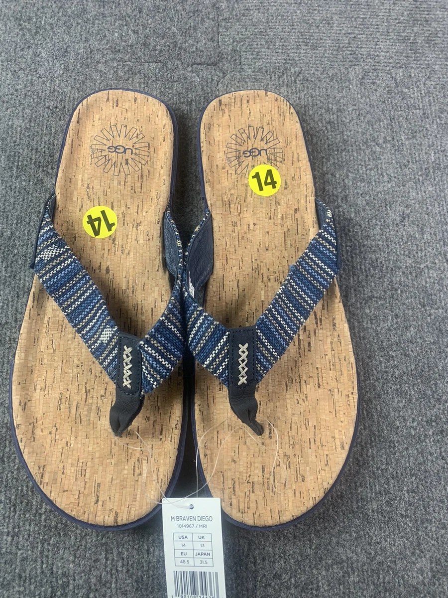 Ugg braven flip clearance flops