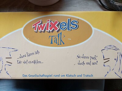 Twixels Talk Spiel Masterfoods Frage Antwort Gesellschaftsspiel Brettspiel OVP 