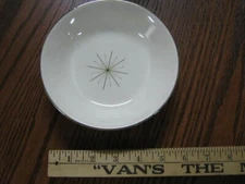 4 Vintage Mid Century HOMER LAUGHLIN Modern Star 6" Cereal Bowls USA
