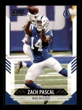 2021 Football 2021 Score Zach Pascal Indianapolis Colts #166 3