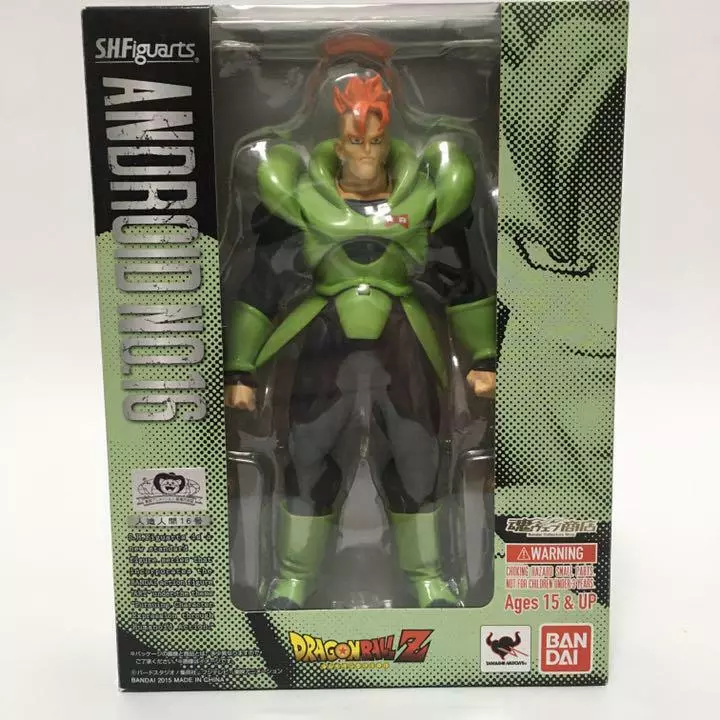 Bandai S.H Figuarts Android 16 Dragon Ball Z Action Figure for sale online