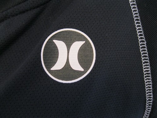 HURLEY Nike Dri Fit Sweat Jacket Jrs Size M 7 9 Knit Sweatshirt Zip Black Track - Picture 3 of 7
