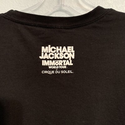 MICHAEL JACKSON Immortal World Tour by Cirque Du Soleil T Shirt