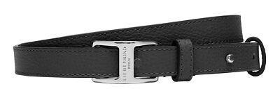 LIEBESKIND BERLIN Lora Small Pebble Belt 1,9 CM W95 Gürtel Black schwarz Neu