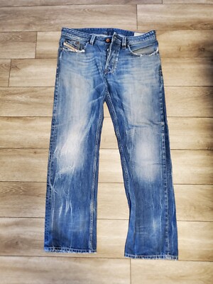 Diesel Jeans Men Denim Larkee Regular Straight 0888B W-33 L-30 RN