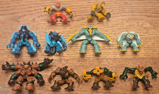 Vintage Lot of 10 Gormiti Giochi Preziosi Mini Action Figures PVC Figurine