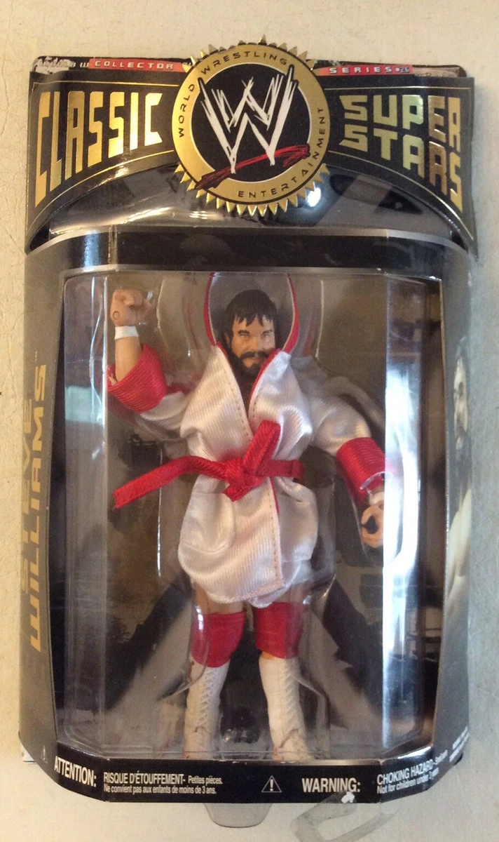 JAKKS PACIFIC WWE CLASSIC SUPER STARS SERIES 26 STEVE WILLIAMS MIP RARE FREESHIP