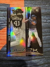 2021 Panini Chronicles Black Daz Cameron #18 Detroit Tigers Rookie