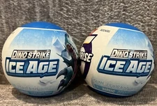2 Pack Zuru 5 Surprise Dino Strike Ice Age Action Figure Surprise Capsules