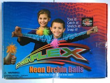 12 Neon Urchin Balls, Super Stretchy, Sensory Stretch Soft Spiky Touch Item 895
