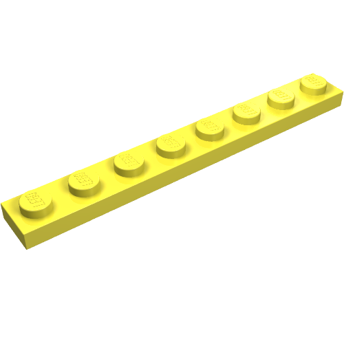 10x LEGO® Part 3460 - Plate 1 x 8 - Bild 2 von 8