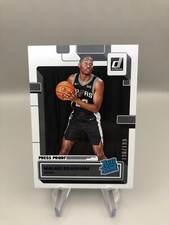 2022-23 Donruss Basketball Rated Rookies #220 Malaki Branham Press Proof /199