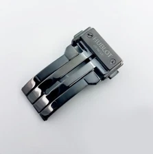 22mm Deployment Buckle/Clasp for Hublot Watch in PVD Black Big Bang Fusion Unico