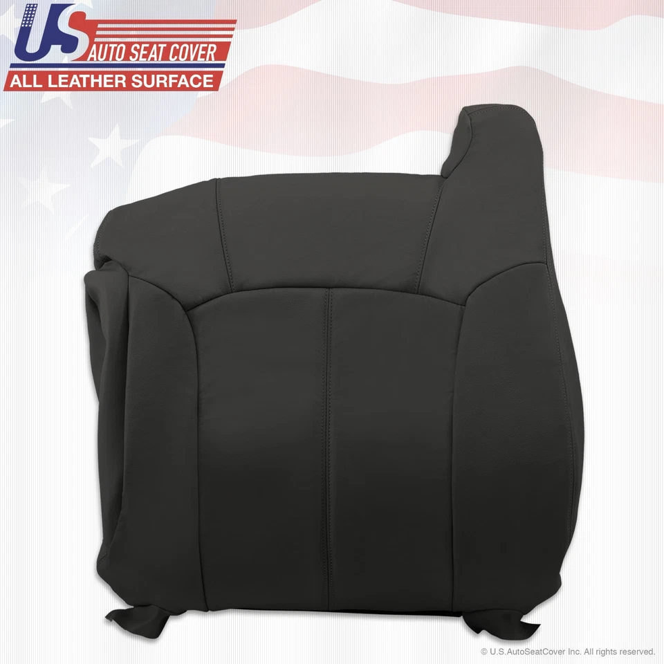 Графитовый сменный кожаный чехол на сиденье 1999 2000 2001 2002 Silverado GMC Sierra - Изображение 4 из 4