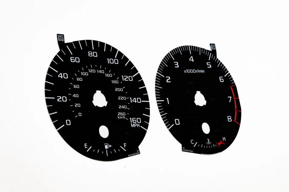 Subaru Legacy - Diales velocímetro medidores MPH Foto 2 de 4