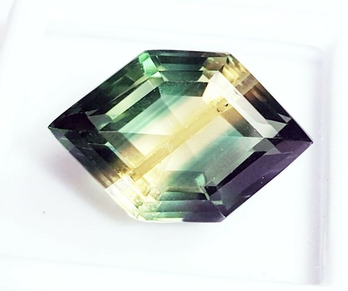 Natural Bio - Color Tourmaline Fancy Shape 33.10 Ct Certified Loose Gemstone - Picture 2 of 8